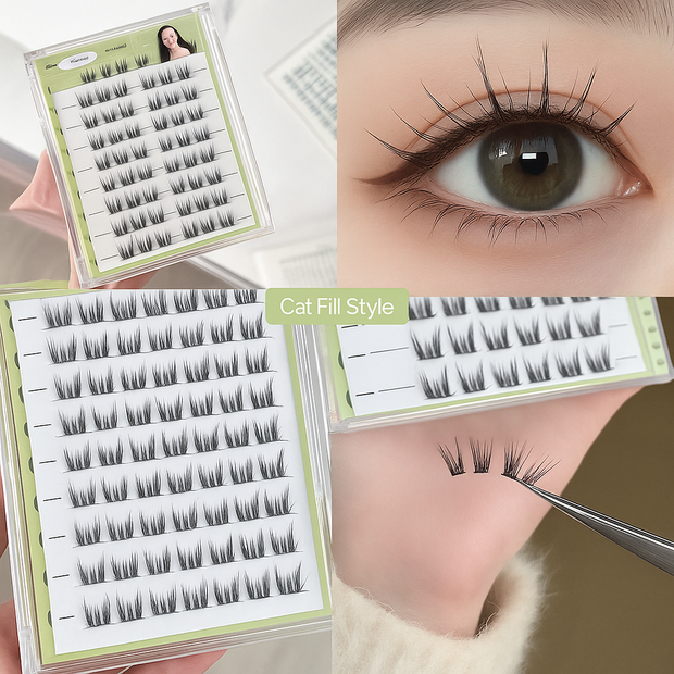 Gege Bear Sunflower No-Glue False Eyelashes