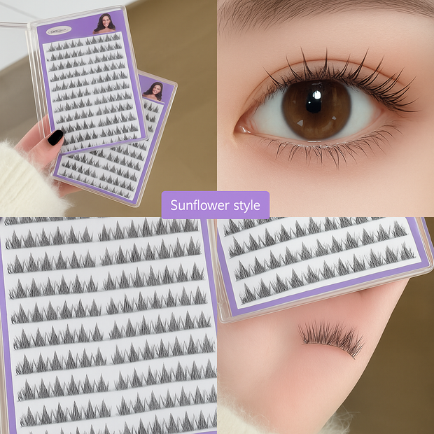 Gege Bear Sunflower No-Glue False Eyelashes