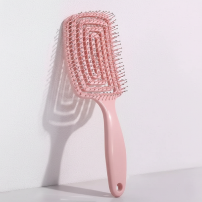Elastic Hollow Scalp Massage Hair Brush