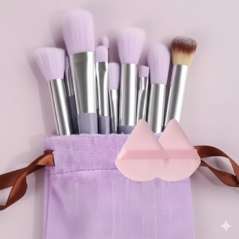 Soft Fluffy Professional Makeup Brush Set