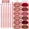 Long-Lasting Waterproof Lip Liner and Gloss Set