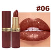 Pearlescent Pink Metallic Velvet Lipstick