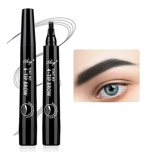 Four-Prong Waterproof Eyebrow Pencil