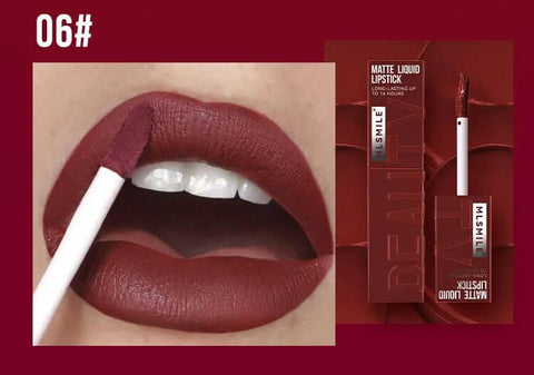 MLSMILE Velvet Matte Liquid Lipstick Set